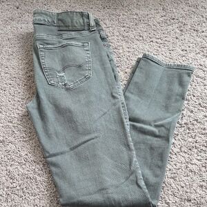 American Eagle Charcoal Airflex Jeans